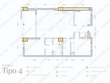 Condominio  en Venta BALICA Tipo 4 -  en Los Tigres Residencial Bahia de Banderas