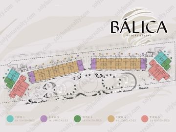 Condominio  en Venta BALICA Tipo 5 -  en Los Tigres Residencial Bahia de Banderas