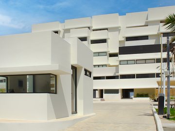 Departamento en venta frente al mar en Marina Kinuh, Telchac