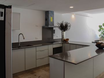 Departamento en venta frente al mar en Marina Kinuh, Telchac