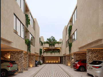 Departamento en venta Mérida Yucatán, Privada Maktub Temozón Norte
