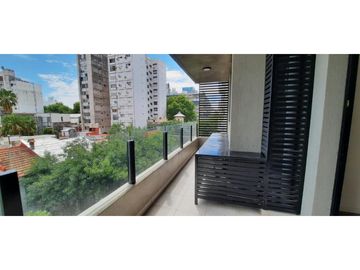 Oroño y Mendoza, Monoambiente con comodín 43mts2 . Incluye aires acondicionados