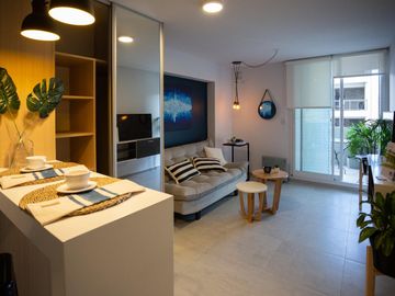 Departamento monoambiente con piscina y quincho