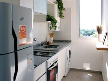 Departamento monoambiente con piscina y quincho