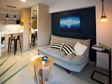 Departamento monoambiente con piscina y quincho