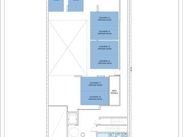 Departamento monoambiente con piscina y quincho
