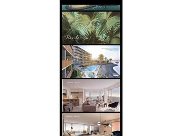 VENTA  DE APARTAMENTO SEASCAPE OCEAN REFF 243M² 3 REC 3 BAÑOS