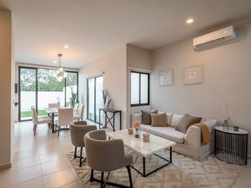 CASA EN VENTA MERIDA, ZONA NORTE, EXCLUSIVO RESIDENCIAL DE 19 LOTES