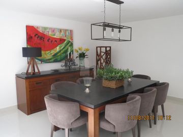 Casa amueblada en venta en Metepec en Club de Golf San Carlos, 2a. Sección