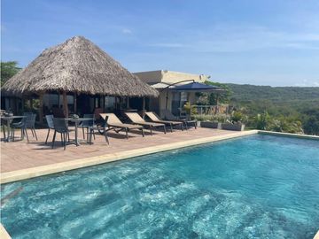CABAÑA DE PLAYA EN VENTA (1154 mts terreno) y con  PISCINA