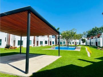 Casa Nueva en Venta en Jiutepec con Doble Vigilancia y Alberca
