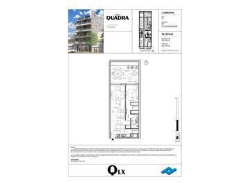 Rosario: Alvear 281 y Catamarca, Departamentos de 1 dormitorio de 47,8 m2 al frente con balcon, Santa Fe, Argentina