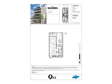 Rosario: Alvear 281 y Catamarca, Departamentos de 1 dormitorio de 76,37 m2 al contrafrente con balcon, Santa Fe, Argentina
