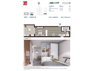 Rosario: Juan Manuel de Rosas 1177 - Cocheras simples de 12 m2 y dobles de 19 m2 en planta baja y subsuelo Santa Fe, Argentina