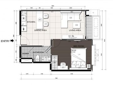 1 Bedroom Condo for sale at Circle Condominium