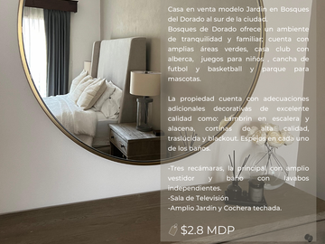 Casa en venta Bosques del Dorado