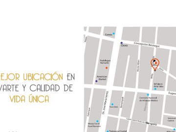 Departamentos Venta, Mitla , Narvarte ,Benito Juarez