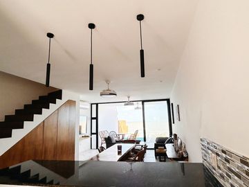 Hermosa villa en Venta frente al Mar en las playa de san Benito Yucatan