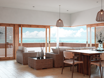 VENDO DEPARTAMENTOS EN MAHAHUAL- QUINTANA ROO FRENTE A LA PLAYA