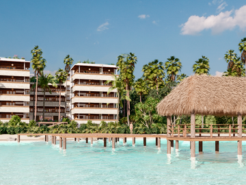 VENDO DEPARTAMENTOS EN MAHAHUAL- QUINTANA ROO FRENTE A LA PLAYA