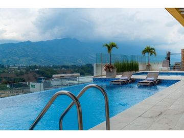 Apartamento con vista a la cordillera en venta sector Fundadores S.R