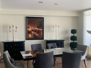 DEPARTAMENTO EN RENTA EN BOSQUE REAL AMUEBLADO (