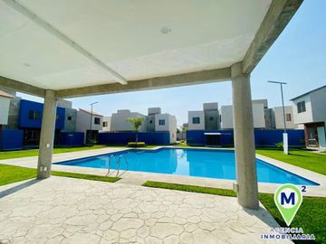 Casa en Condominio en Palo Escrito (Colonia Benito Juárez) Emiliano Zapata - M2AI-427-Cd
