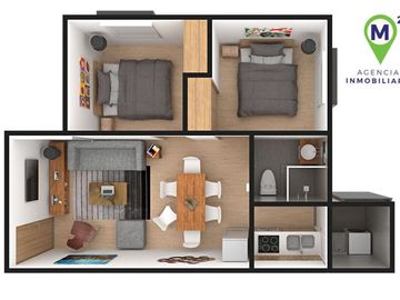 Casa en Condominio en Palo Escrito (Colonia Benito Juárez) Emiliano Zapata - M2AI-427-Cd