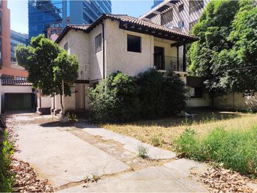 Liquidación terreno con casa, Los Leones, Providencia