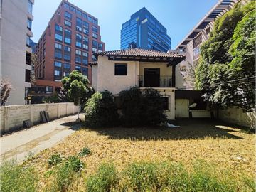 Liquidación terreno con casa, Los Leones, Providencia