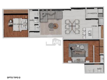 Departamento en venta en Alamitos, San Luis Potosí