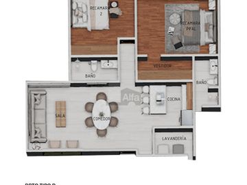 Departamento en venta en Alamitos, San Luis Potosí