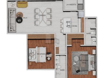 Departamento en venta en Alamitos, San Luis Potosí