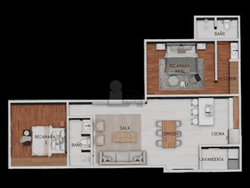 Departamento en venta en Alamitos, San Luis Potosí