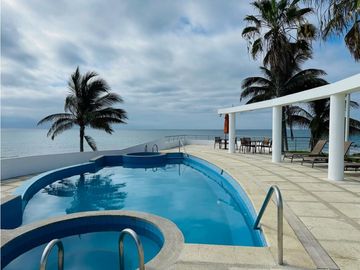 DEPARTAMENTO AMOBLADO VISTA AL MAR 2 DORMITORIOS TORRES ELIT, MANTA