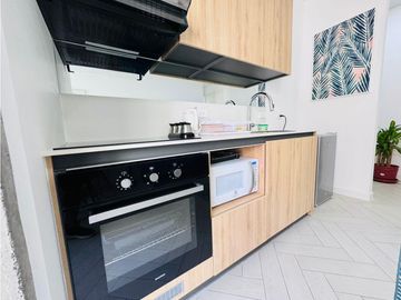 La Carolina, Suite Amoblada en  Renta, 55m2, 1 Habitación.