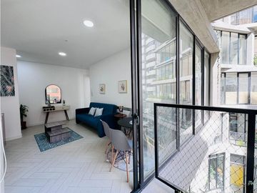 La Carolina, Suite Amoblada en  Renta, 55m2, 1 Habitación.