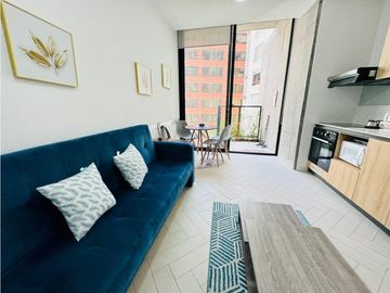 La Carolina, Suite Amoblada en  Renta, 55m2, 1 Habitación.