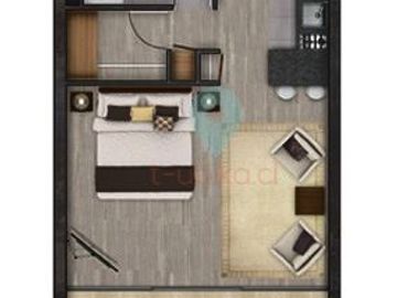 Departamento en Venta en Av. Vicuña Mackenna, Metro Carlos Valdovinos