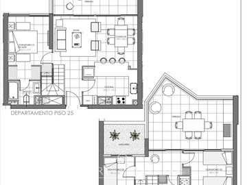 Espectacular departamento duplex en venta en Costa de Montemar, Concon.