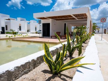 Casa en venta en privada con amenidades en Chelem, Progreso