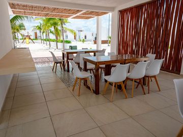 Casa en venta en privada con amenidades en Chelem, Progreso