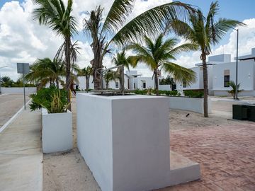 Casa en venta en privada con amenidades en Chelem, Progreso