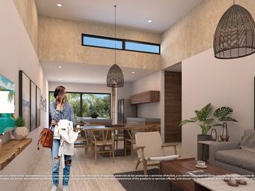 Casa en venta en privada con amenidades en Chelem, Progreso