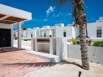 Casa en venta en privada con amenidades en Chelem, Progreso
