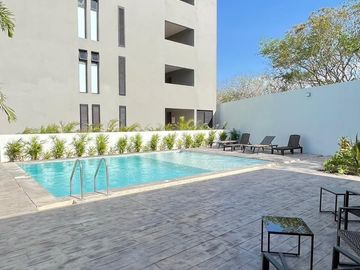 Departamento en venta en el COMPLEJO  KUMA, en Temozón, Mérida Yuc.