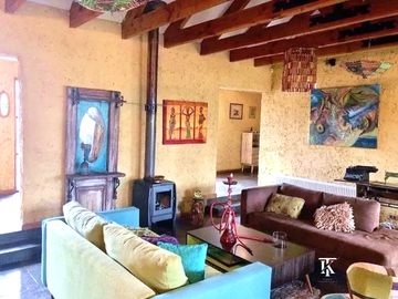Casa en Parcela, a pasos coleo Francisco de Asís, Chicureo