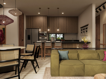 Penthouse en venta Mérida Yucatán, Maimará Temozón Norte