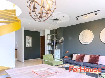 Penthouse con roof garden privado en venta en la Roma Norte