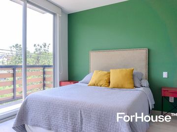 Penthouse con roof garden privado en venta en la Roma Norte